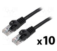 LANBERG PCU5-20CC-0200-BK Patch cord