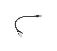 Lanberg - PCU6-10CC-0025-BK cable de red Negro 0,25 m Cat6 U/UTP (UTP)