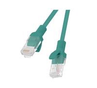 Cable de red Lanberg PCU6-10CC-0050-G Cat6 0,5 m verde UTP RJ-45