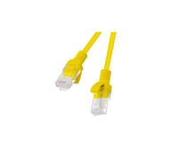 Lanberg - PCU6-10CC-0100-Y cable de red Amarillo 1 m Cat6 U/UTP (UTP)