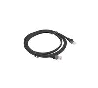 Lanberg - PCU6-10CC-0200-BK cable de red Negro 2 m Cat5e U/UTP (UTP)