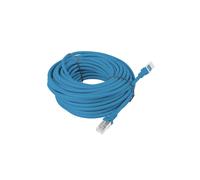 CABLE RED LANBERG LATIGUILLO CAT.6 UTP 15M AZUL FLUKE PASSED