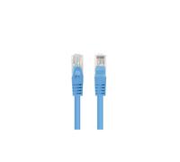 CABLE RED LANBERG LATIGUILLO CAT.6 UTP 0.25M AZUL FLUKE PASSED (PACK 10 UDS)