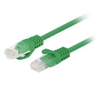 Lanberg pcu6-20cc-0300-g cable de red verde 3 m cat6 u/utp (utp)