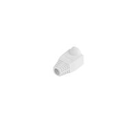 Funda protectora lanberg plb - 1000 - w para conector rj45 pack de 100 unidades blanco