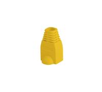 Funda protectora lanberg plb - 1000 - y para conector rj45 pack de 100 unidades amarillo