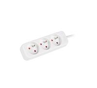 LANBERG PS0-03E-0300-W BASE MÚLTIPLE 3 M 3 SALIDAS AC INTERIOR BLANCO