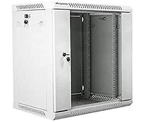 Lanberg - rack cabinets - Lanberg Wall-Mounted Rack 19'' demounted Flat Pack 12u/600x450mm Gray