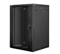ARMARIO LANBERG MURAL RACK 19" 18U/600X600 FLAT PACK V2 NEGRO WF01-6618-10B
