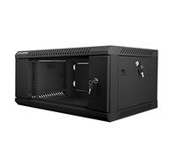 Armario Mural - LANBERG - WF01-6604-10B - Negro - 19" - 4U - IP20 - 600x600x165mm