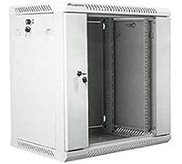 Lanberg Rack Wandschrank 48,30cm (19") 12u/600x450 Glast?r Grau (wf01-6412-10s)