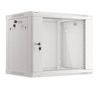 Lanberg Rack Wandschrank 48,30cm (19") 9u/600x450 Glast?r Grau (wf01-6409-10s)