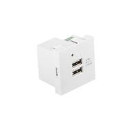 lanberg Roseta Pared 230V 2 X USB 5V 2.1A Blanco