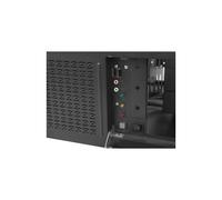 Lanberg SC01-4504-08B Caja ATX Almacenamiento Negro 4U
