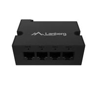 Lanberg Switch DIN-FE4-AT-30W 1xIn 3xOut 100MB PoE Extender