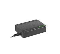 Lanberg Switch DSP1-0105 No administrado 5 puertos Fast Ethernet (10/100) Negro