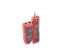 LANBERG Tester IDENTIFICADOR para CABLEADO NT-0501,Cable RJ11/RJ45,Cable con Pinzas -Auriculares,BATERIAS