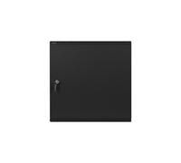 Lanberg WAF1 - Armario de pared (19", puerta de metal 6U, color negro)