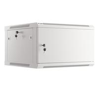 LANBERG Wall Mount Cabinet 19inch 6U 600x600 Steel Doors pilkas Flat Pack
