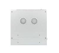 LANBERG Wall-Mounted Double Section Rack 19'' Flat Pack 6U/600X600MM Grey