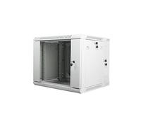 Lanberg Rack WF02-6609-10S (9U; 502mm / 600mm / 600mm; Montaje en pared; Vidr...