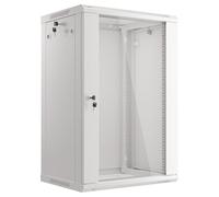 LANBERG Wall-Mounted Rack 19'' DEMOUNTED Flat Pack 18U/600X450MM Gray
