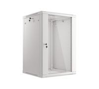 Lanberg WF01-6618-10S armario rack 18U Bastidor de pared Gris