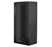 Lanberg WF01-6427-10B armario rack 27U Bastidor de pared Negro