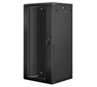 LANBERG Wall-Mounted Rack 19'' DEMOUNTED Flat Pack 27U/600X600MM Black