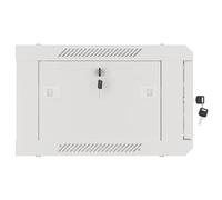LANBERG Wall-Mounted Rack 19'' DEMOUNTED Flat Pack 4U/600X450MM Gray