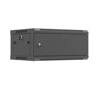 Lanberg wf01-6404-00b armario rack 4u bastidor de pared negro
