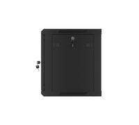 Lanberg - WF01-6409-00B armario rack 9U Bastidor de pared Negro