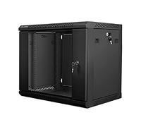 Armario lanberg 9u 600x450x507 auto ensamblado rack 19 hasta 60 kg negro