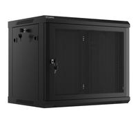 Lanberg wf01-6409-23b armario rack 9u bastidor de pared negro