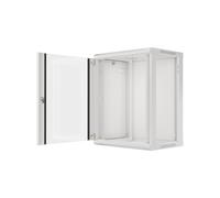 Lanberg - WF01-6415-10S armario rack 15U Bastidor de pared Gris