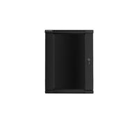 Lanberg - WF01-6418-10B armario rack 18U Bastidor de pared Negro
