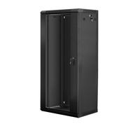 Bastidor de pared Lanberg WF01-6627-10B 27U 60kg 600x600x1307mm Acero Negro IP20