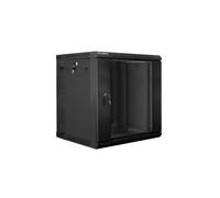 Lanberg - WF02-6612-10B armario rack 12U Bastidor de pared Negro