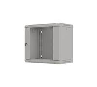 ARMARIO LANBERG MURAL RACK 19" 9U 540X350 FLAT PACK GRIS PUERTA CRISTAL
