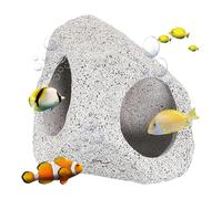 LANCARE para Mascotas acuáticas para criar, Jugar y Descansar, Adornos de cerámica Seguros y no tóxicos, pequeñas Rocas de decoración para Betta