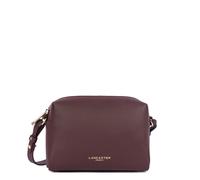 LANCASTER Bolso Bandolera De Piel Con Cremallera, DONNA CUBE. Talla talla única. Color burdeos