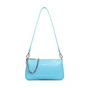 Lancaster- Bolso Bandolera Elegante con Cremallera Azul- Bags- Mujer- Azul- ONE SIZE- Bolso Bandolera Elegante con Cremallera Azul