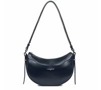 Lancaster Bolso bandolera media luna SUAVE ACE. Color Azul