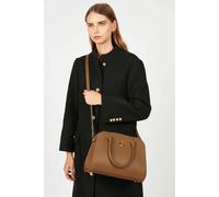 Lancaster Bolso de mano con cremallera CITY PHILOS. Color Marron