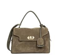 LANCASTER Bolso De Mano De Piel De Vacuno, SUEDE GRACE. Talla talla única. Color Caqui