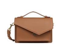Lancaster - Elegante Bolso de Mano con Solapa y Cierre - Bags - Mujer - Marrón - ONE SIZE -