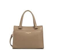 LANCASTER | Foulonné Double - Bolso pequeño Piel de vaca granulada color marrón - In - Oro