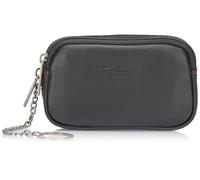 Lancaster Homme Vintage Soft, Bolsa Hombres, Noir_Rojo