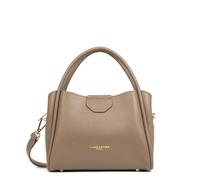 LANCASTER | Ida Double - Bolso pequeño Piel de vaca granulada color marrón - In - Oro