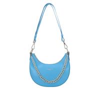 Lancaster Paris Aimy Bolsa de hombro Piel natural 25 cm azul